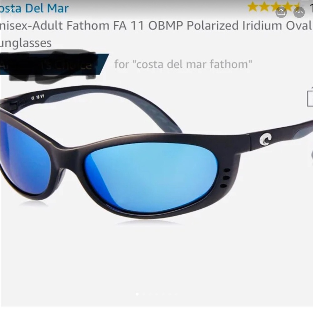 Costa Fathom FA 11 Polarized sunglasses NWT